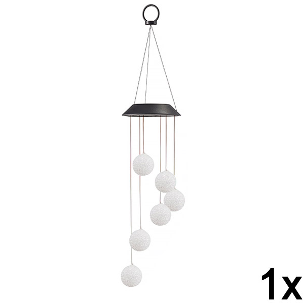 1x Solárne závesné svietidlo LED | AURAWIND