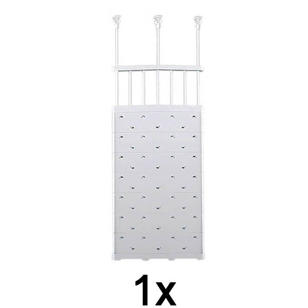 1x Rozšíriteľný úložný regál | SHELFEXPEND